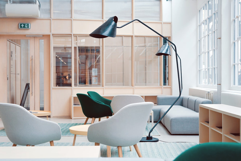 Workspace Mini Desk Lamp styled