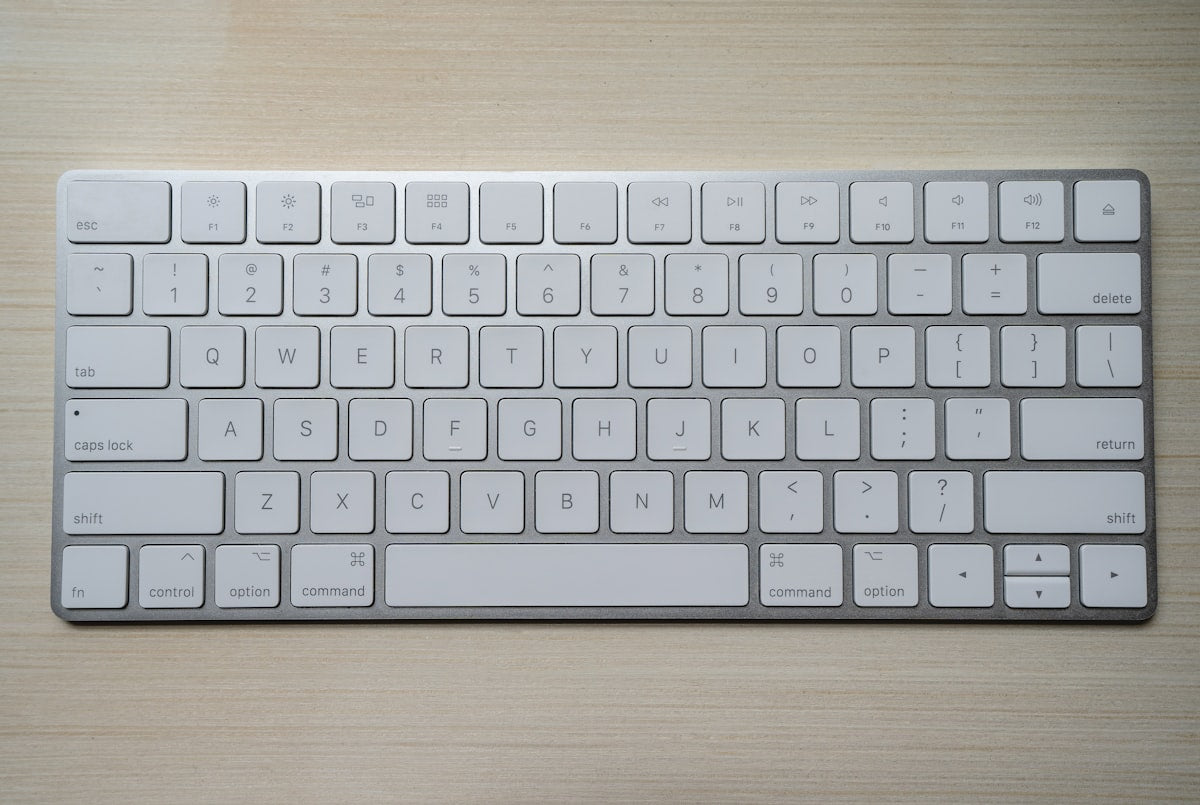 Workspace Felt Desk Mat styled